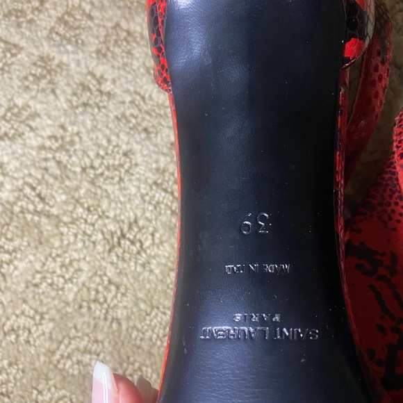 Saint Laurent Snakeskin Pumps - Picture 10 of 10